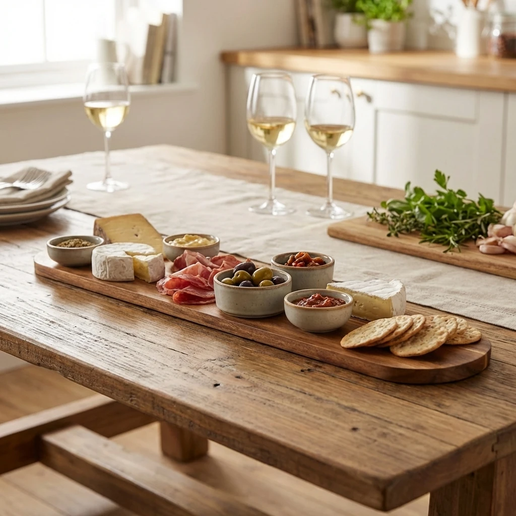 GenWare Acacia Wood Sokkel 120 x 22 cm WPLN12022 by Genware color Svart