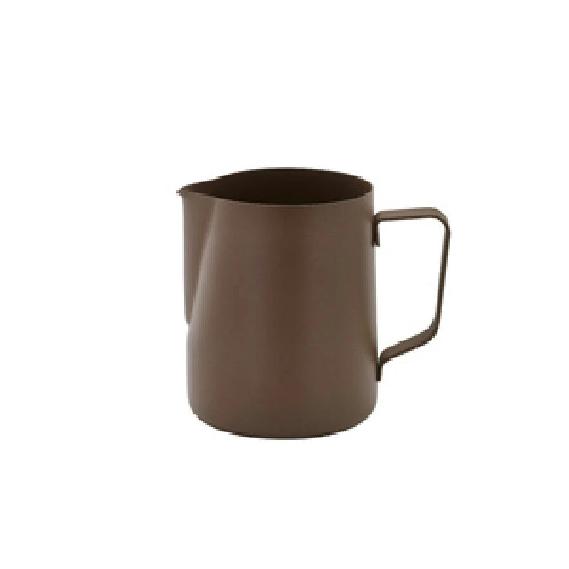 Non-stick brun melkemugge 600 ml / 20 oz MJ20BR by Genware color Svart