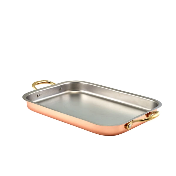 GenWare Kobberbelagt Dypt Serveringsbrett 33 x 23,5 cm SDT3323C by Genware color Svart