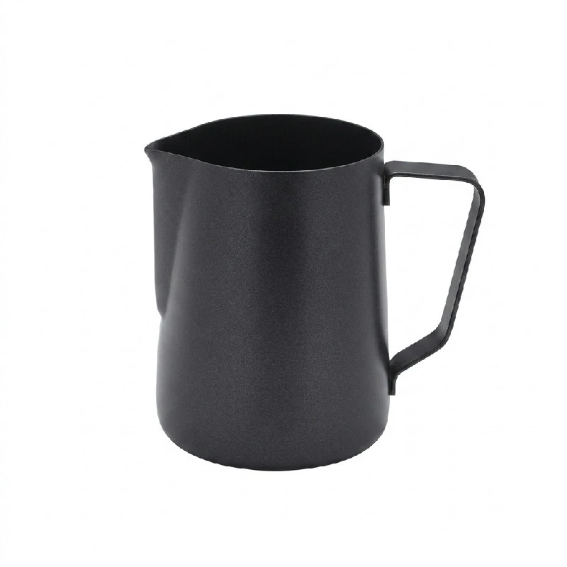 Non-stick sort melkekanne 340 ml / 12 oz MJ12BK by Genware color Svart