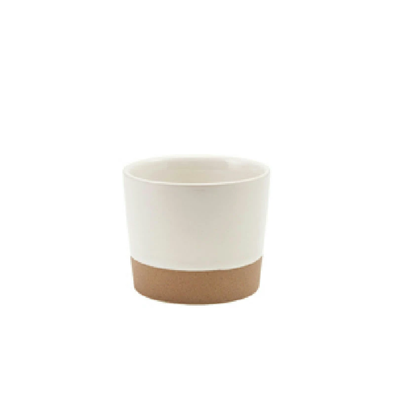 GenWare Kava White Steintøyschipkopp 9 x 7,4 cm CC-KW9 by Genware color Svart