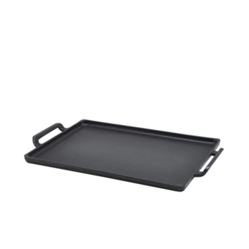 GenWare Cast Iron Rektangulært fat 28 x 20 cm C2820 by Genware color Svart