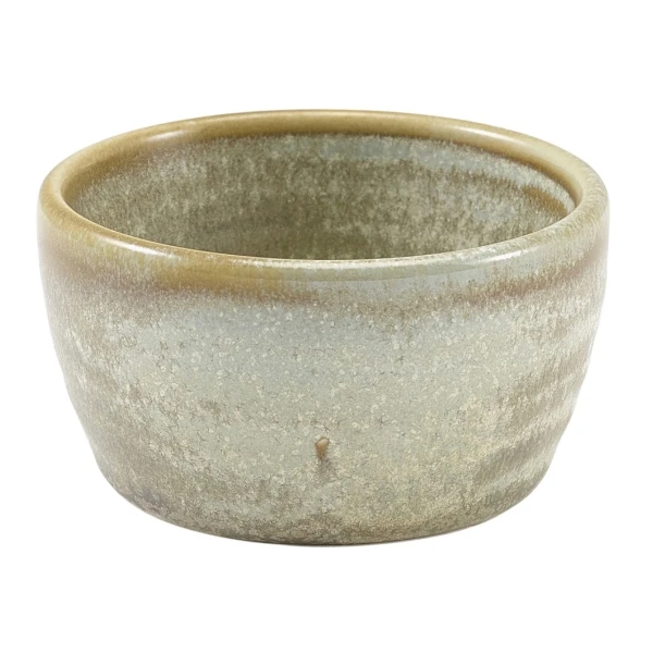 Terra Porcelain Matt Grå Ramekin 7 cl / 2,5 oz RAM-PMG2 by Genware color Svart
