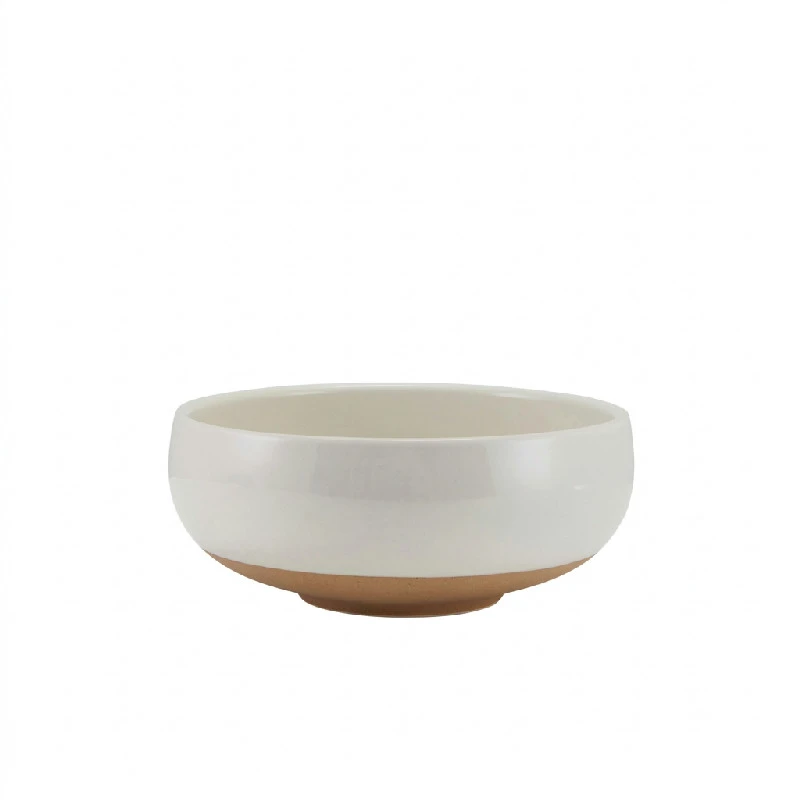 GenWare Kava White steintøyskål med buet form 14,5 cm BB-KW14 by Genware color Svart