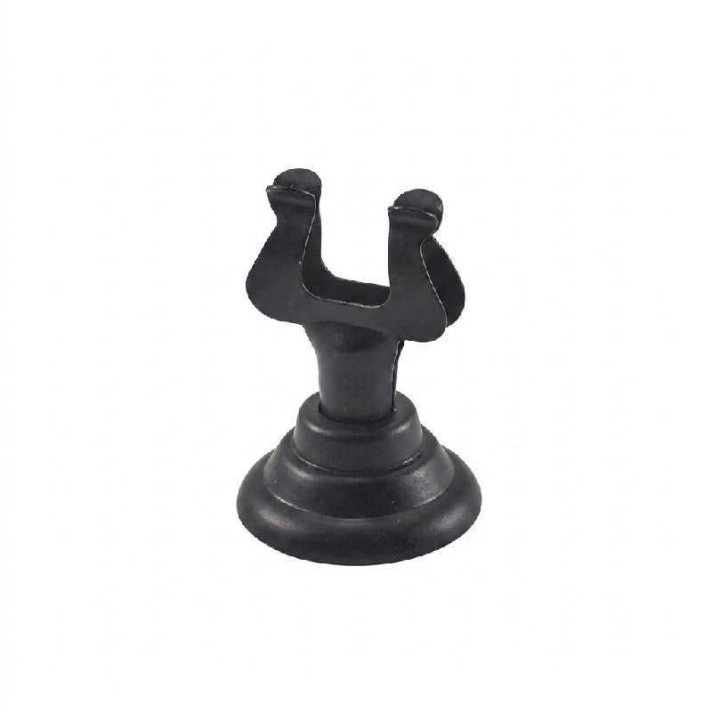 Svart menykort- og bordnummerklype 1,5" (3,8 cm) 4120BK by Genware color Svart