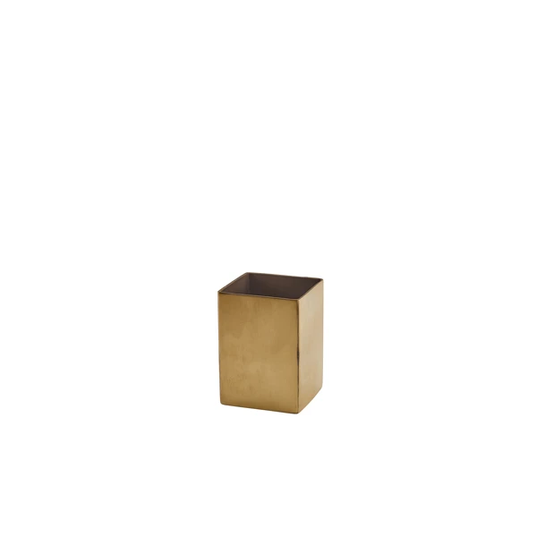 GenWare gullbelagt poseholder i rustfritt stål 5 x 6,8 cm TSHLD5GD by Genware color Svart