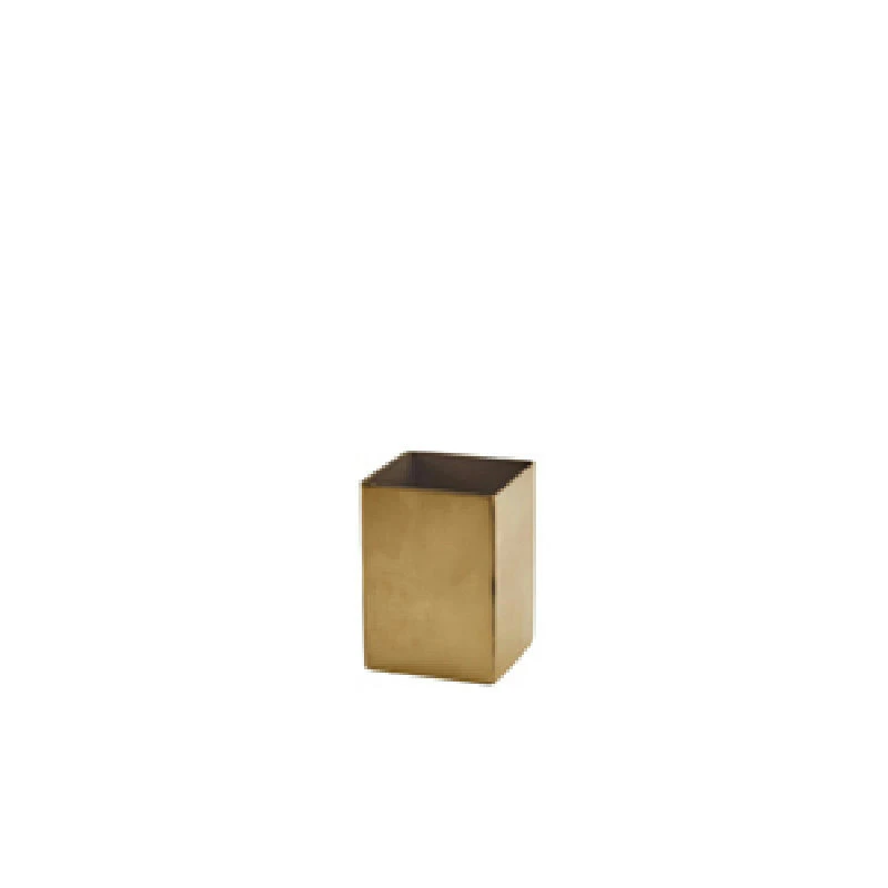 GenWare gullbelagt poseholder i rustfritt stål 5 x 6,8 cm TSHLD5GD by Genware color Svart
