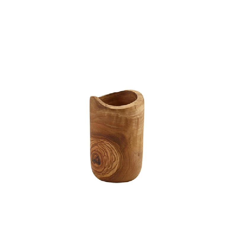 GenWare Olive Wood Rustikk Bestikkholder OWRCH by Genware color Svart