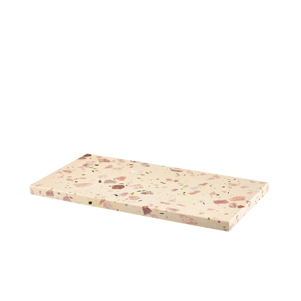 GenWare Terrazzo Platter 32 x 18 cm GN 1/3 TRZ-3218 by Genware color Svart