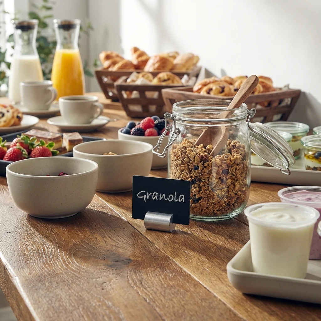 GenWare sylindrisk skiltholder i aluminium SSHCY32 by Genware color Svart