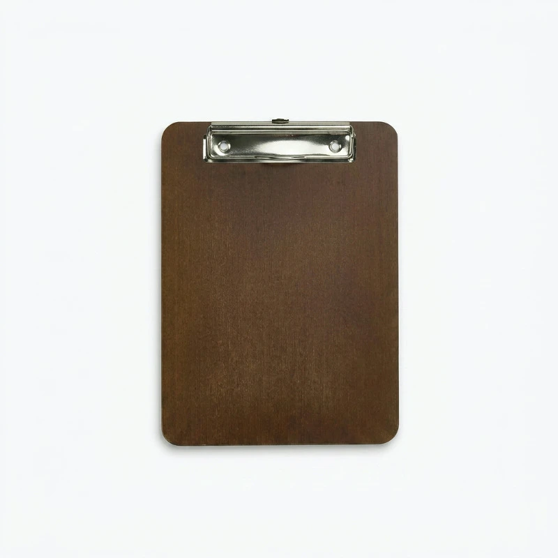 Wooden Menu Clipboard A5 18,5X24,5X0,6cm WMC17 by Genware color Svart