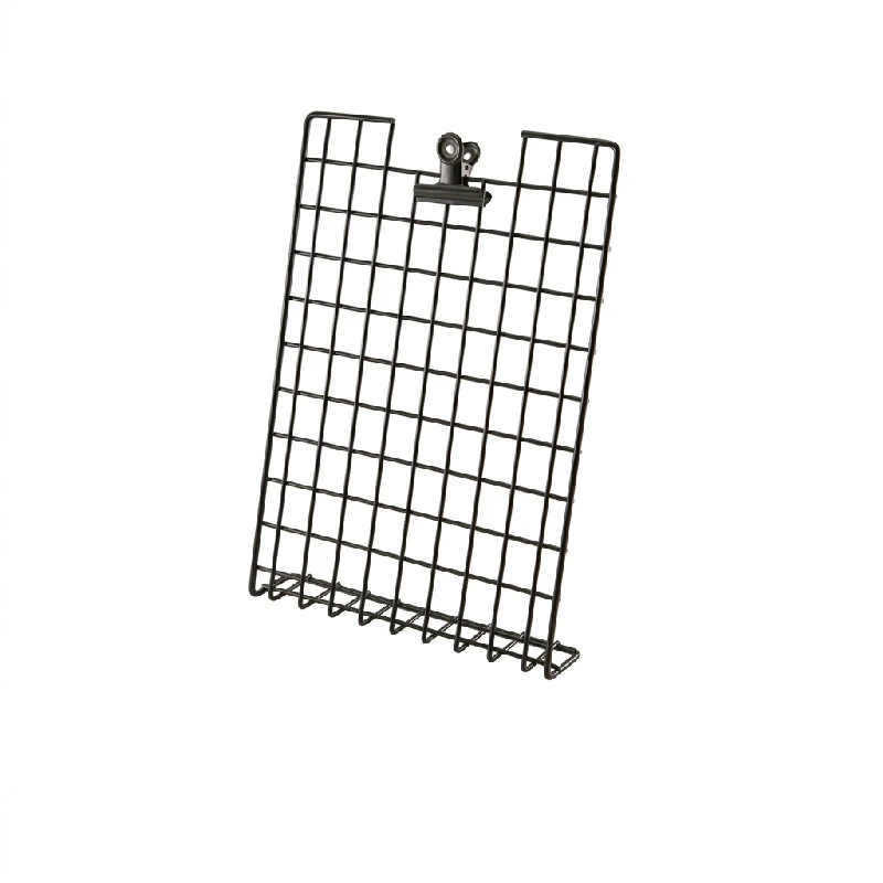 GenWare Black Wire A4 menyholder WMHA4BK by Genware color Svart