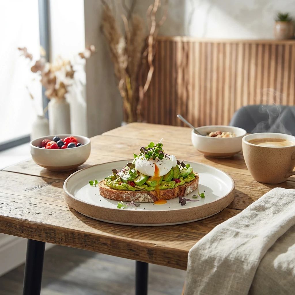 GenWare Kava White presentasjonstallerken i steintøy med rå kant 20 cm LPR-KW20 by Genware color Svart