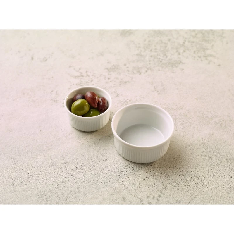 GenWare Ramekin 8cm / 3" SPS8-W by Genware color Svart