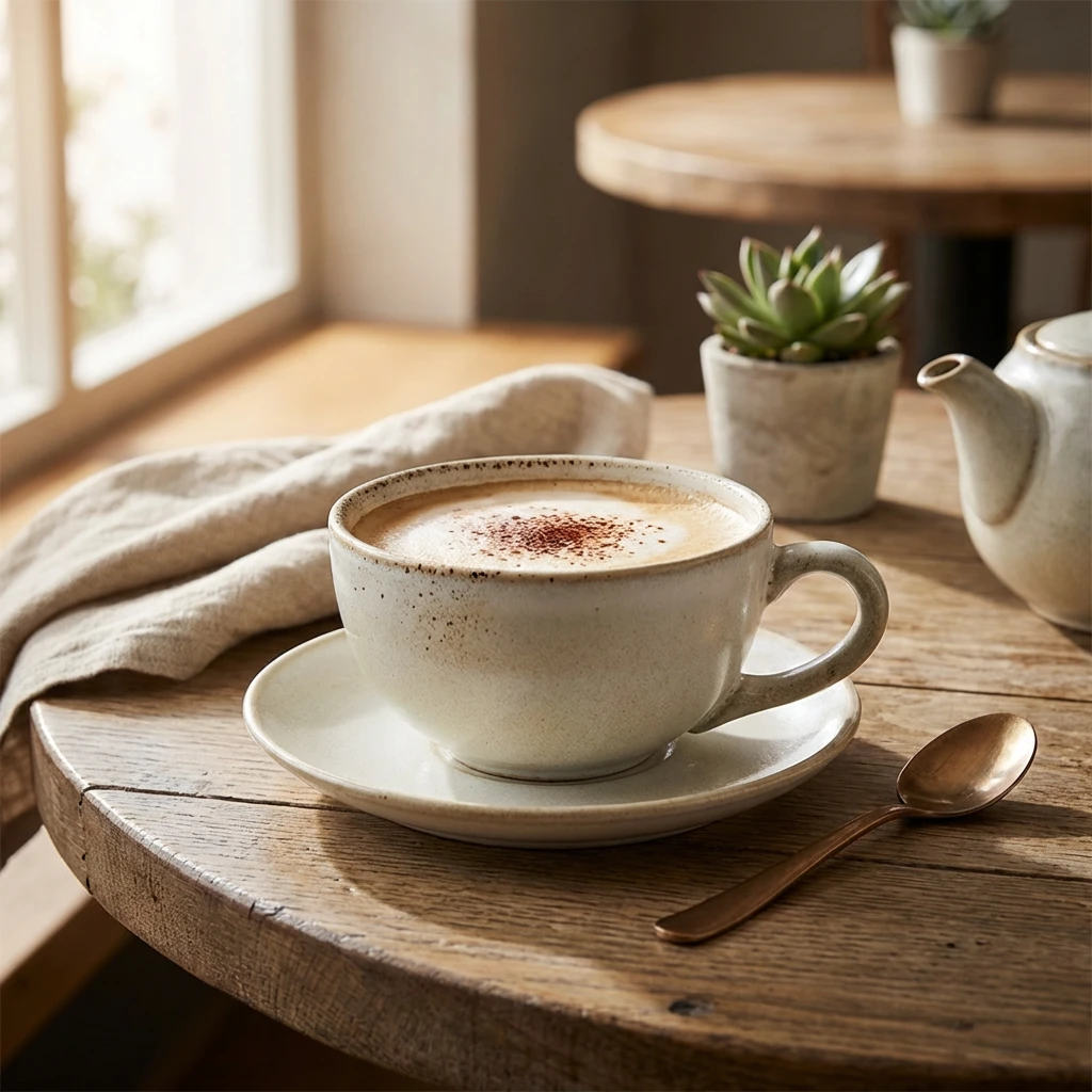 Antigo Stoneware Barley Kopp 30 cl/10,5 oz CUP-ABR30 by Genware color Svart