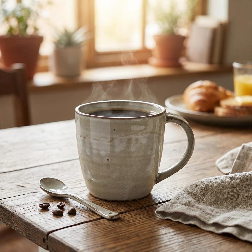 Terra Porcelain Grey Krus 30 cl / 10,5 oz MUG-PG32 by Genware color Svart