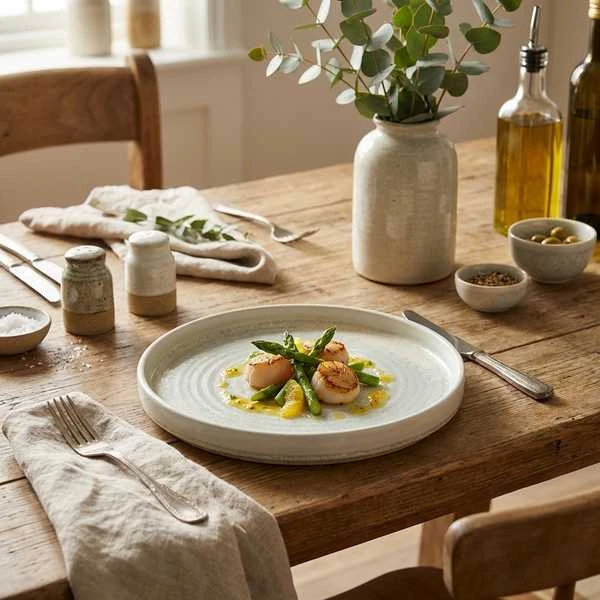 Terra Porcelain Pearl Presentasjonsfat 26 cm PR-PPL26 by Genware color Svart