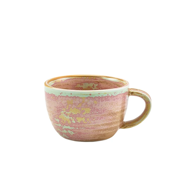 Terra Porcelain Rose Kaffekopp 22 cl / 7,75 oz CUP-PRS23 by Genware color Svart