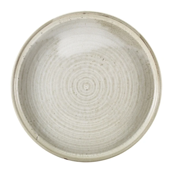 Terra Porcelain Grey presentasjonstallerken 26 cm PR-PG26 by Genware color Svart