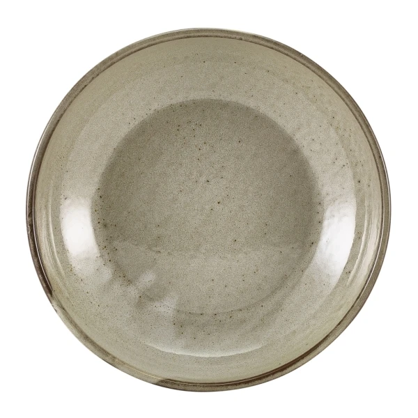 Terra Porcelain Grey Coupe-skål 20 cm CB-PG20 by Genware color Svart