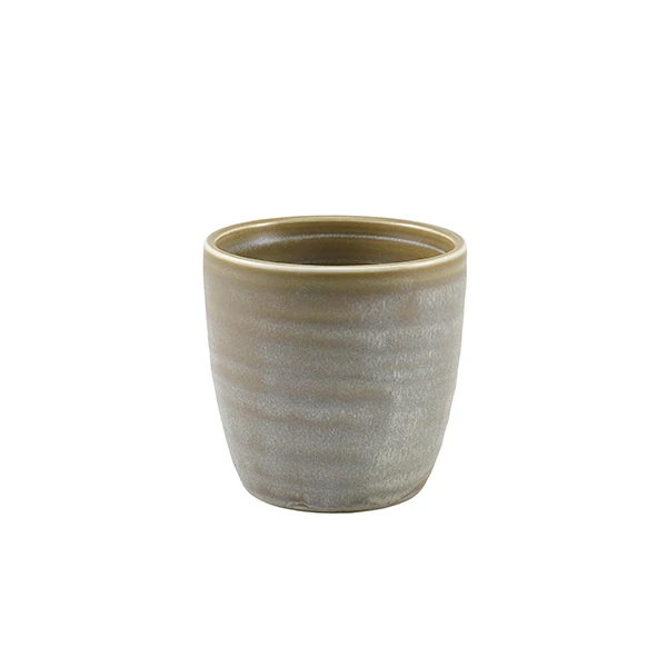 Terra Porcelain Matt Grå chipkopp 30 cl / 10,5 oz CC-PMG32 by Genware color Svart