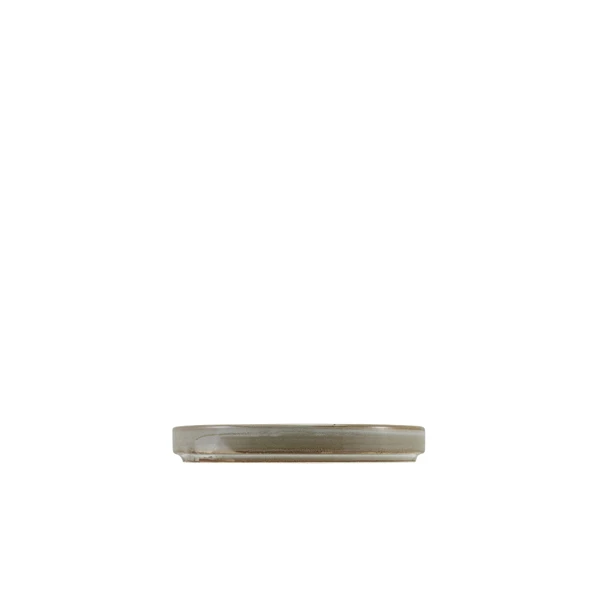Terra Porcelain Grey Lav presentasjonstallerken 14 cm LP-PG14 by Genware color Svart