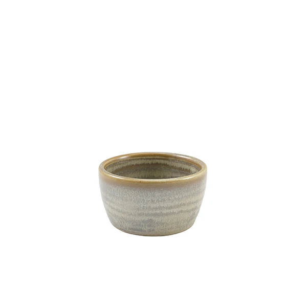 Terra Porcelain Matt Grå Ramekin 13 cl/4,5 oz RAM-PMG4 by Genware color Svart