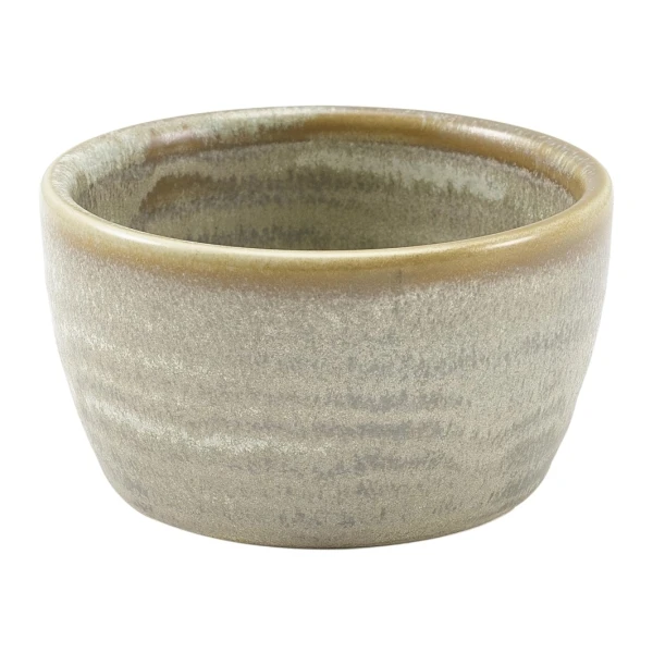 Terra Porcelain Matt Grå Ramekin 13 cl/4,5 oz RAM-PMG4 by Genware color Svart