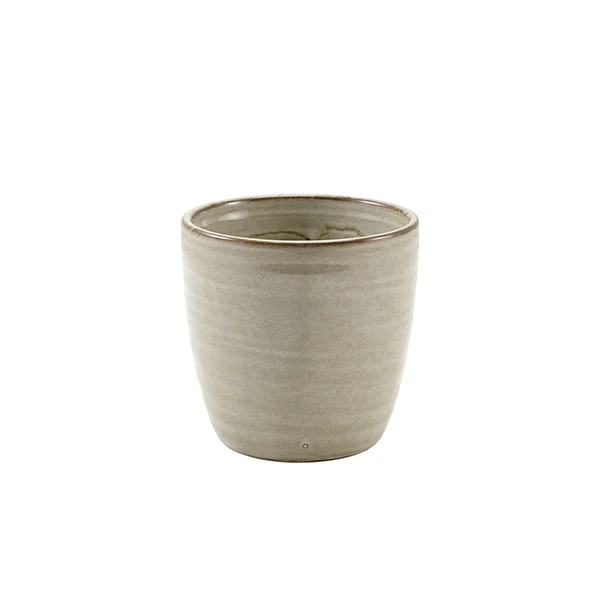 Terra Porcelain Grey Chip kopp 30 cl/10,5 oz CC-PG32 by Genware color Svart