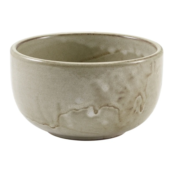 Terra Porcelain Grey Rund skål 12,5 cm BW-PG12 by Genware color Svart