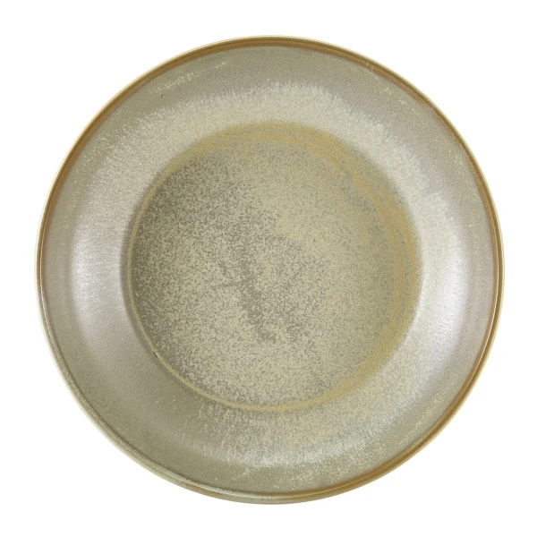 Terra Porcelain Matt Grå Coupe Skål 27,5 cm CB-PMG27 by Genware color Svart