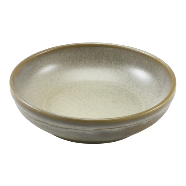 Terra Porcelain Matt Grå Coupeskål 23 cm CB-PMG23 by Genware color Svart