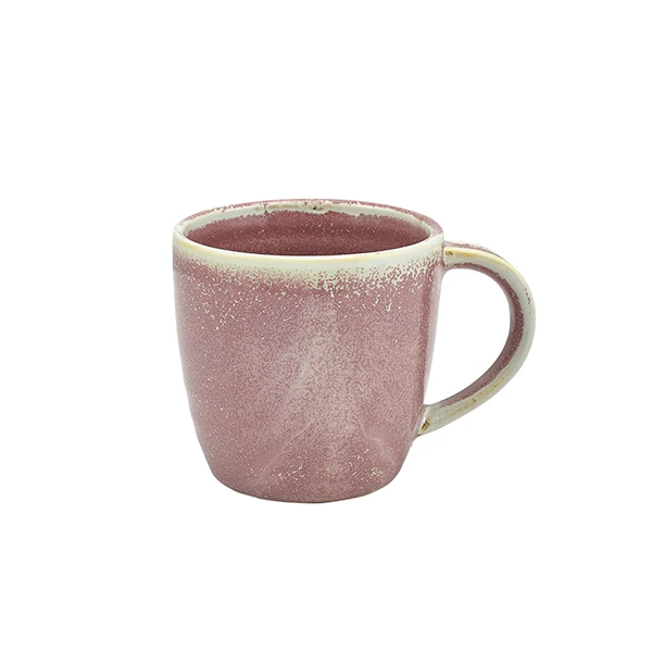 Terra Porcelain Rose Krus 30 cl / 10,5 oz MUG-PRS32 by Genware color Svart