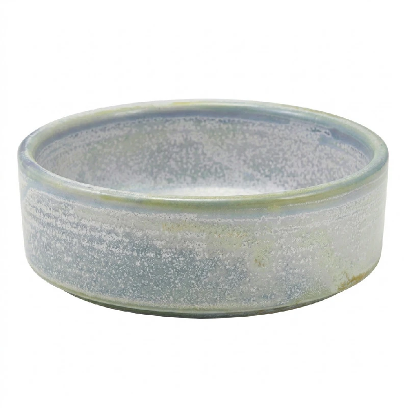 Terra Porcelain Seafoam Presentasjonsskål 13 cm PB-PSF13 by Genware color Svart
