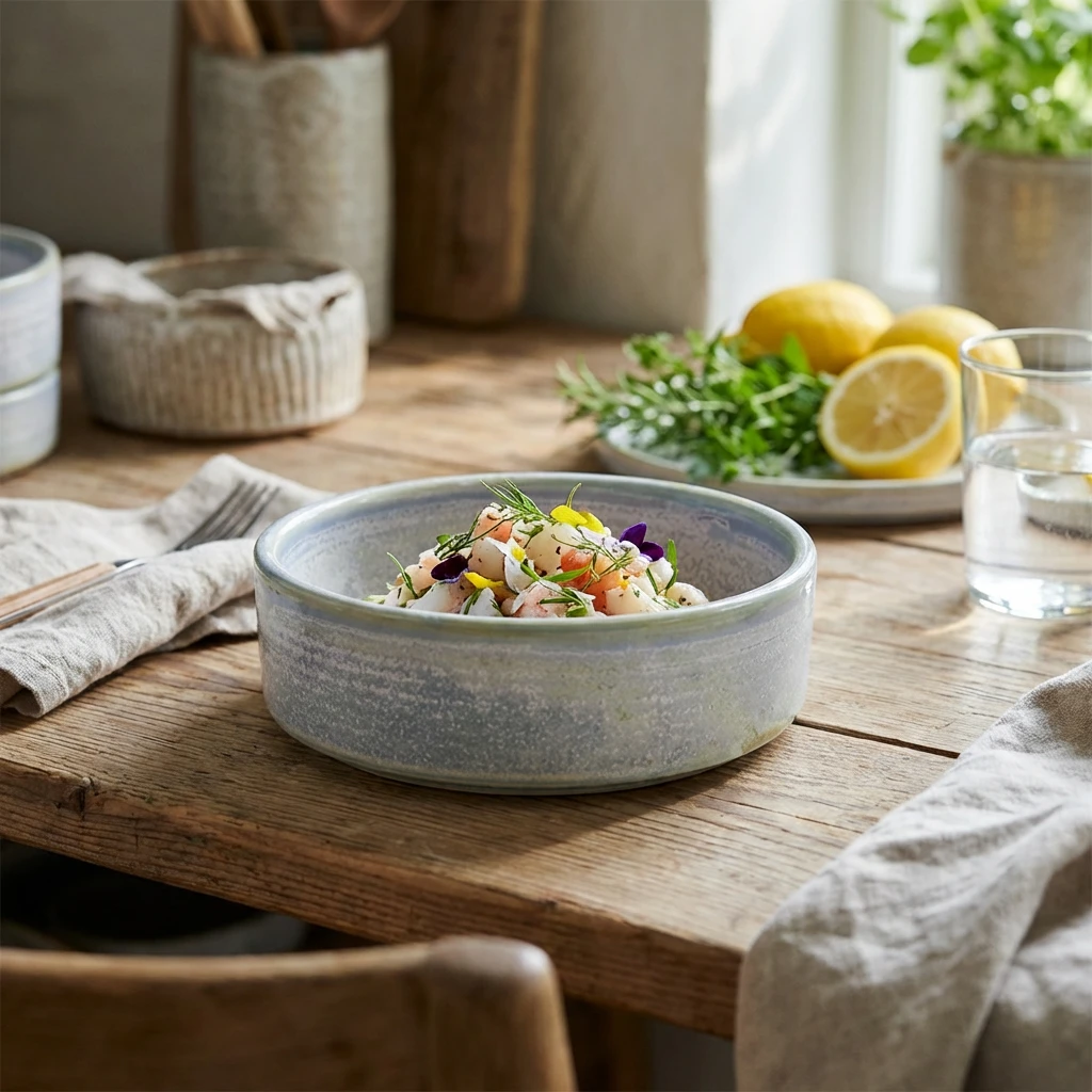 Terra Porcelain Seafoam Presentasjonsskål 13 cm PB-PSF13 by Genware color Svart