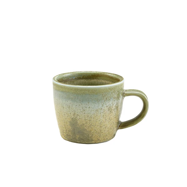Terra Porcelain Matt Grå espressokopp 9 cl / 3 oz CUP-PMG9 by Genware color Svart
