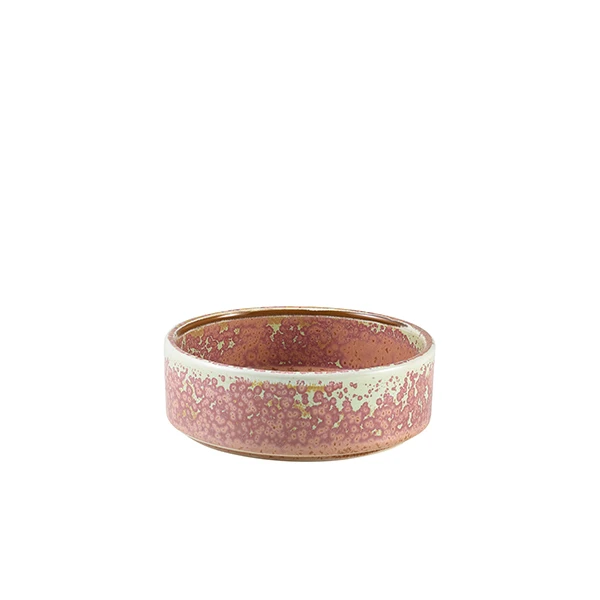 Terra Porcelain Rose Presentasjonsskål 13 cm PB-PRS13 by Genware color Svart