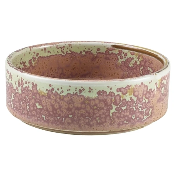 Terra Porcelain Rose Presentasjonsskål 13 cm PB-PRS13 by Genware color Svart