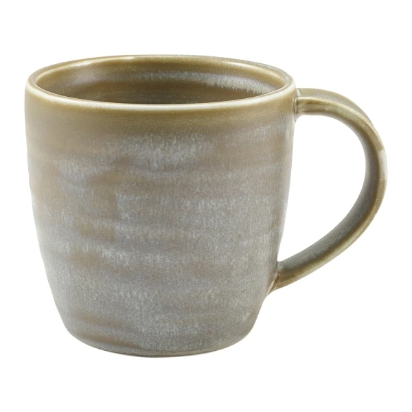 Terra Porcelain Matt Grå krus 30cl/10,5oz MUG-PMG32 by Genware color Svart