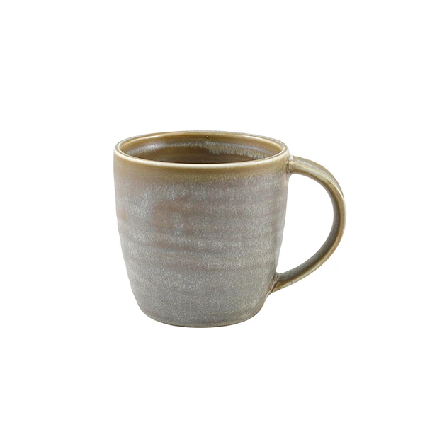 Terra Porcelain Matt Grå krus 30cl/10,5oz MUG-PMG32 by Genware color Svart