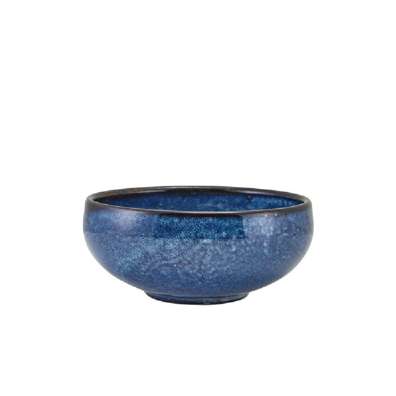 Terra Porcelain Aqua Blå Mageskål 14,5 cm BB-PBL14 by Genware color Svart