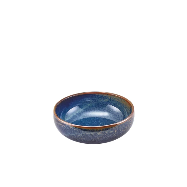 Terra Porcelain Aqua Blå Mageskål 14,5 cm BB-PBL14 by Genware color Svart