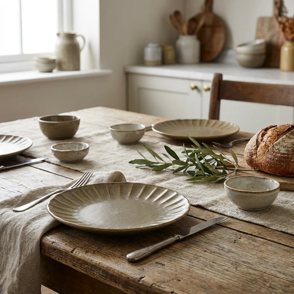 Terra Porcelain Matt Grå bølget coupe-tallerken 26 cm CP-SMG26 by Genware color Svart