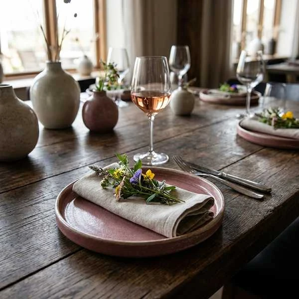 Terra Porcelain Rose Presentasjonstallerken 26 cm PR-PRS26 by Genware color Svart