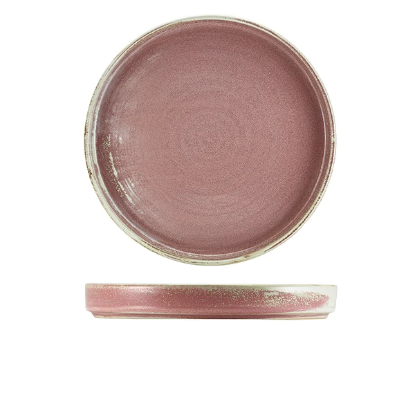 Terra Porcelain Rose Presentasjonstallerken 26 cm PR-PRS26 by Genware color Svart
