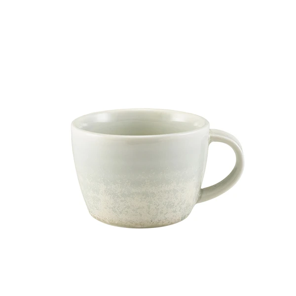 Terra Porcelain Pearl Kaffekopp 22 cl / 7,75 oz CUP-PPL23 by Genware color Svart