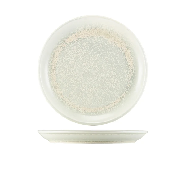 Terra Porcelain Pearl Coupe-tallerken 24 cm CP-PPL24 by Genware color Svart