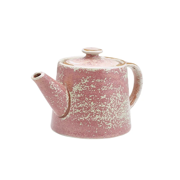 Terra Porcelain Rose Tekanne 50 cl/17,6 oz TP-PRS50 by Genware color Svart