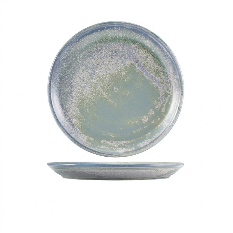 Terra Porcelain Seafoam Coupetallerken 24 cm CP-PSF24 by Genware color Svart