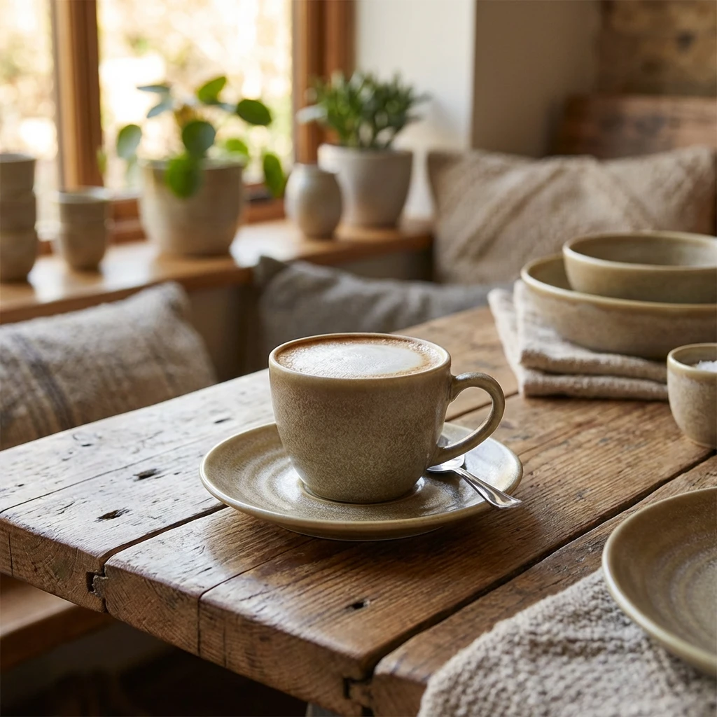 Terra Porcelain Matt Grå underskål 11,5 cm SCR-PMG11 by Genware color Svart